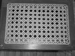 Seven step strand cane weave