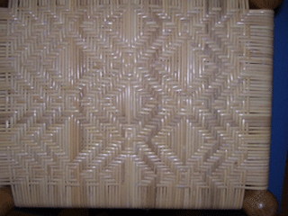 multi-diamond chair cane weave