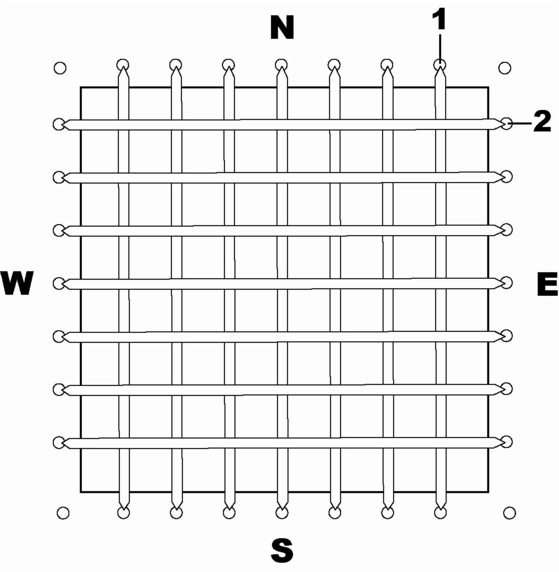 seven step chair caning instructions